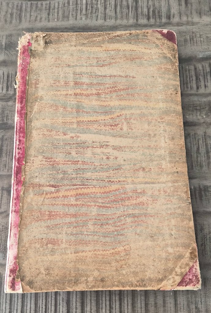 Zeldzaam historisch boek uit 1757. Museum item!, Ophalen of Verzenden, Gelezen
