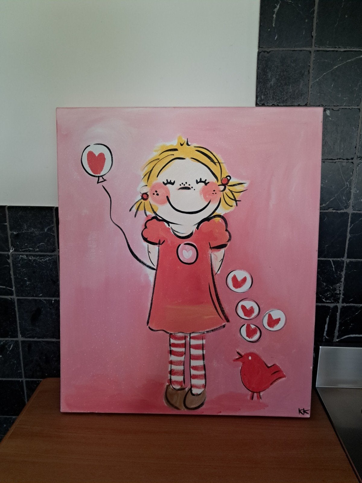 schilderij kinderkamer, Ophalen, Wanddecoratie