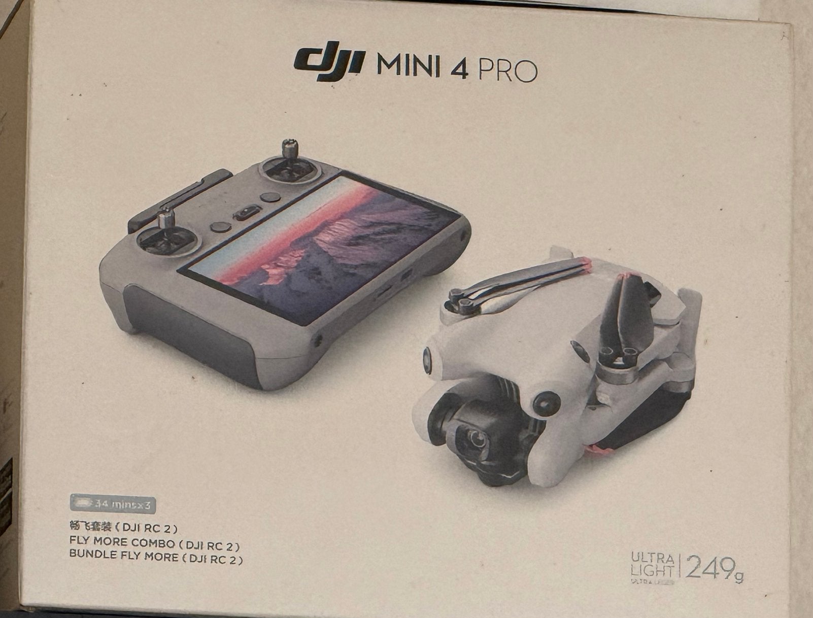 Dji mini 4 Pro, Ophalen, 5 tot 10 kilometer, Extra accu('s), Zo goed als nieuw
