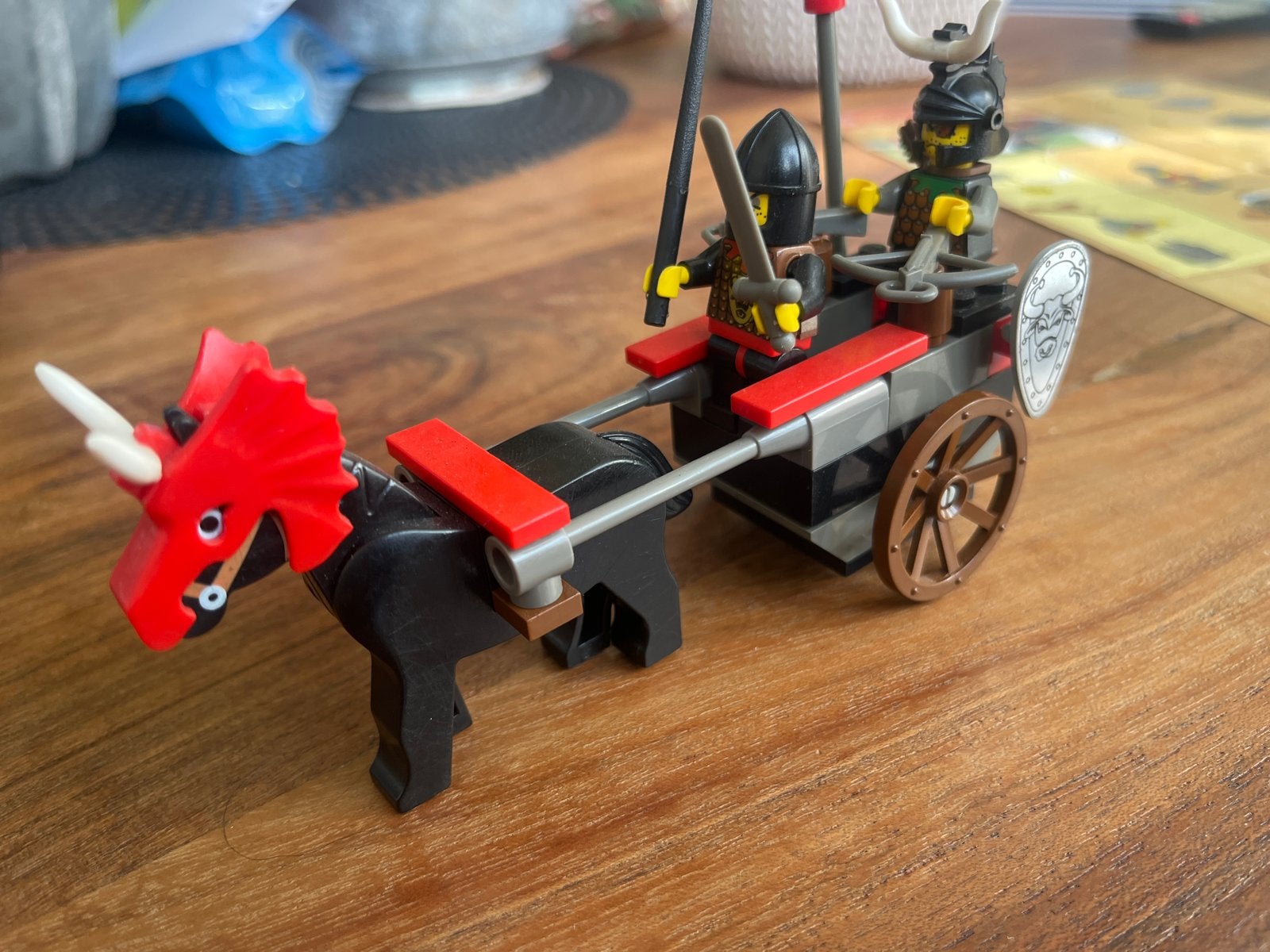 Lego 4819: Dragon Rider met instructie, zonder doos, Gebruikt, Lego, Ophalen of Verzenden, Compleet