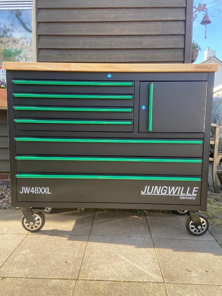 2x Jungwille gereedschapswagen NIEUW incl. gereedschap, Ophalen, Nieuw, Gereedschapsset, Overige merken