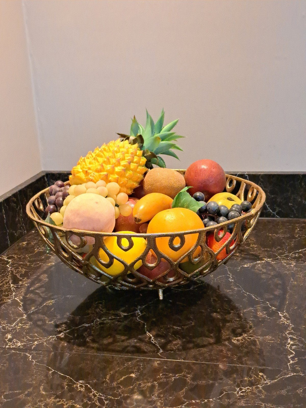 Fruitschaal, Huis en Inrichting, Ophalen, Rond, Overige materialen