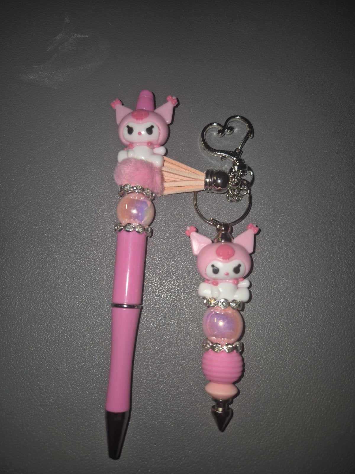 Leuke pen en sleutelhanger set van Kuromi, Ophalen of Verzenden, Nieuw