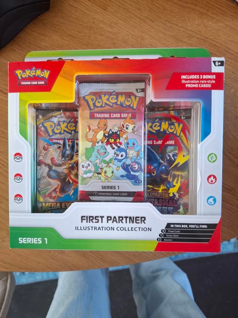 First partner illustration collection series 1 pokemon, Ophalen of Verzenden, Nieuw