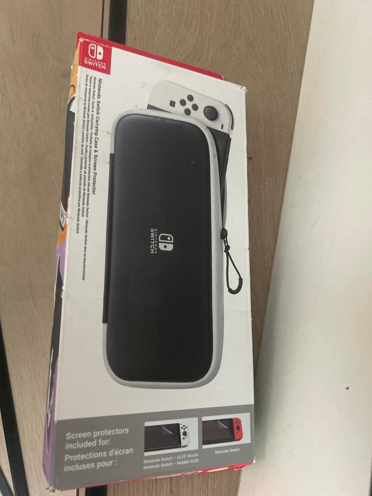 Nintendo Switch OLED Draagtas + Screenprotector Nieuw, Ophalen, Nieuw