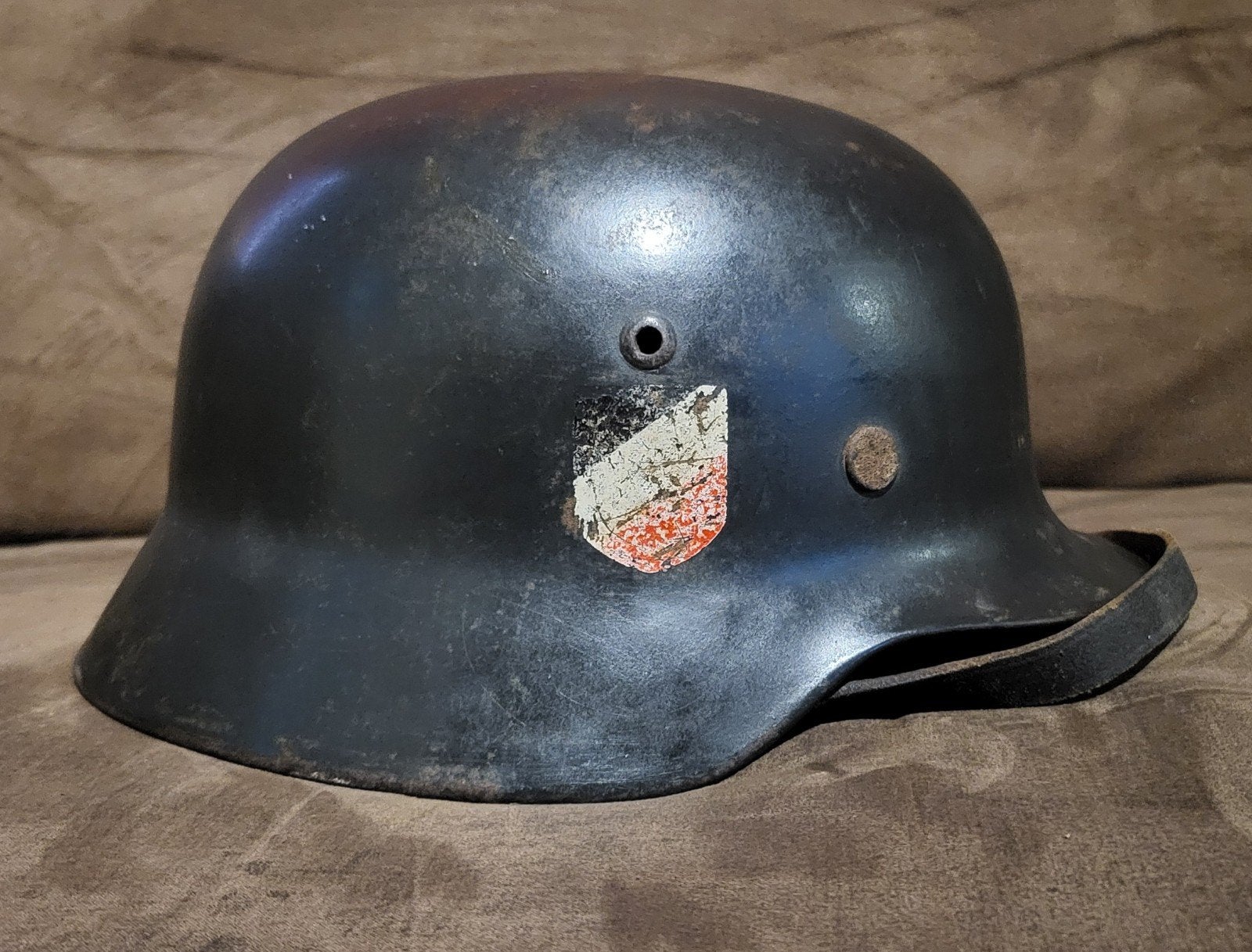 Duitse helm, Verzamelen, Ophalen of Verzenden, Duitsland, Helm of Baret