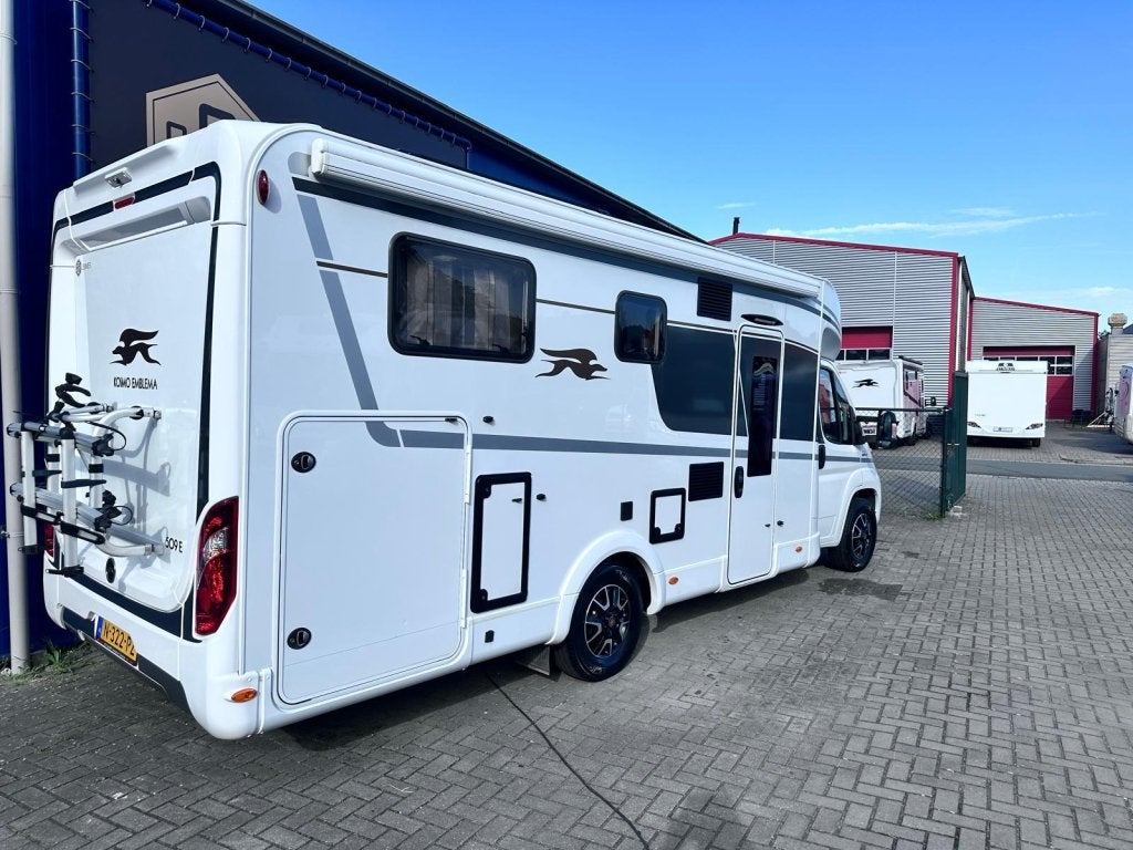 Laika Kosmo Emblema 509 E Enkele bedden, Omvormer, Caravans en Kamperen, Campers, Ringverwarming, Fiat, Bedrijf, Airbags