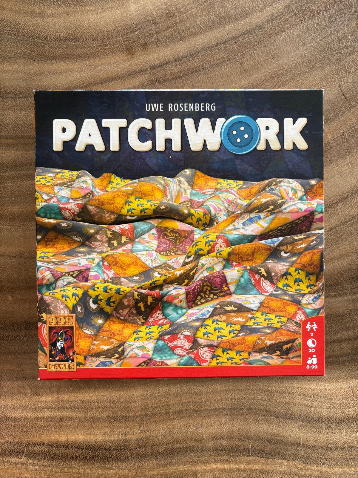Patchwork - Bordspel voor 2 spelers (nieuw), Een of twee spelers, Ophalen of Verzenden, Nieuw