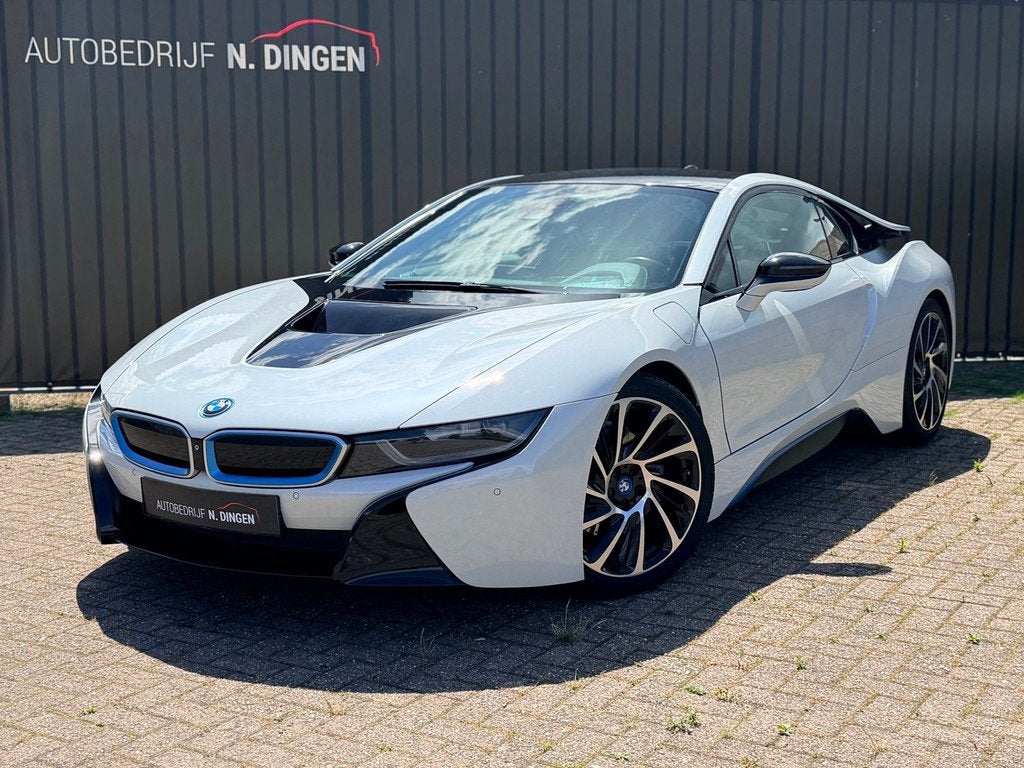 BMW I8 1.5 Harman/kardon wit metallic, Auto's, BMW, Automaat, Gebruikt, 48 km/l, 4 stoelen