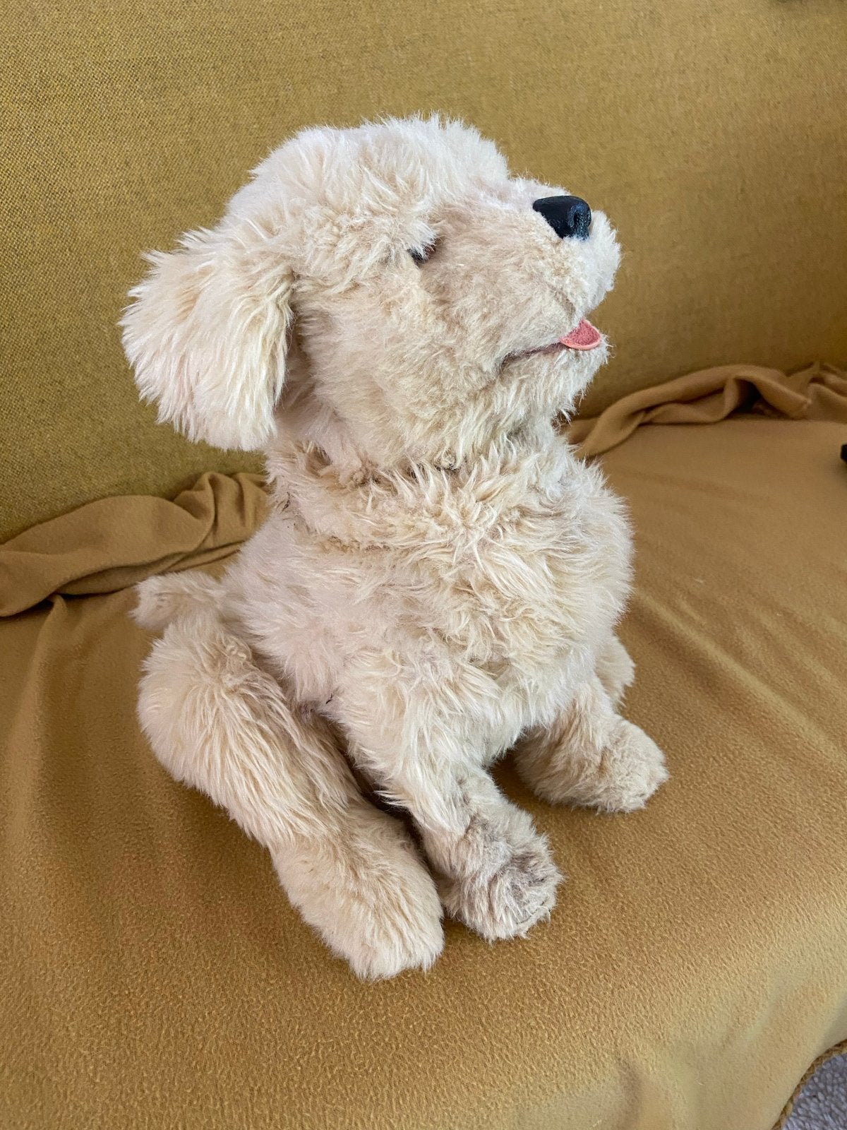 Interactieve knuffelhond - Golden Retriever, Gebruikt, Middelgroot (20 tot 80 cm), Interactief, Beige