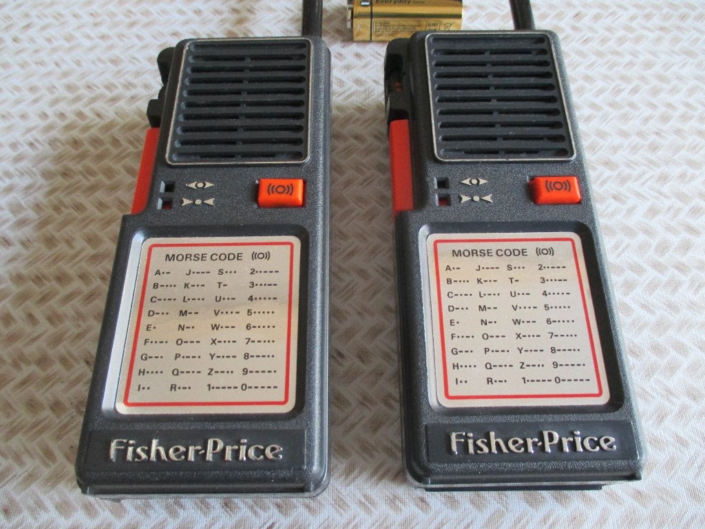 Fisher Price portofoons, Ophalen of Verzenden, Gebruikt, Speelset, Met geluid