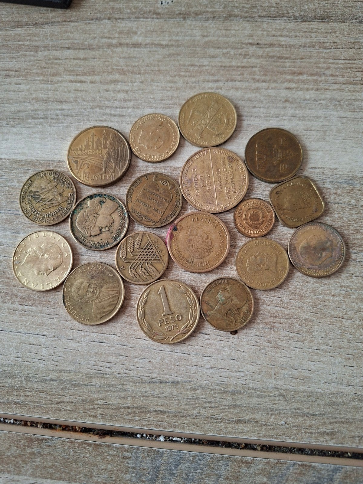 Lotje munten, Postzegels en Munten, Munten en Bankbiljetten | Verzamelingen, Ophalen of Verzenden, Munten