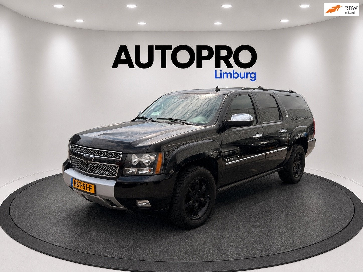 Chevrolet SUBURBAN LTZ, Lederen bekleding, Gebruikt, Zwart, Bedrijf