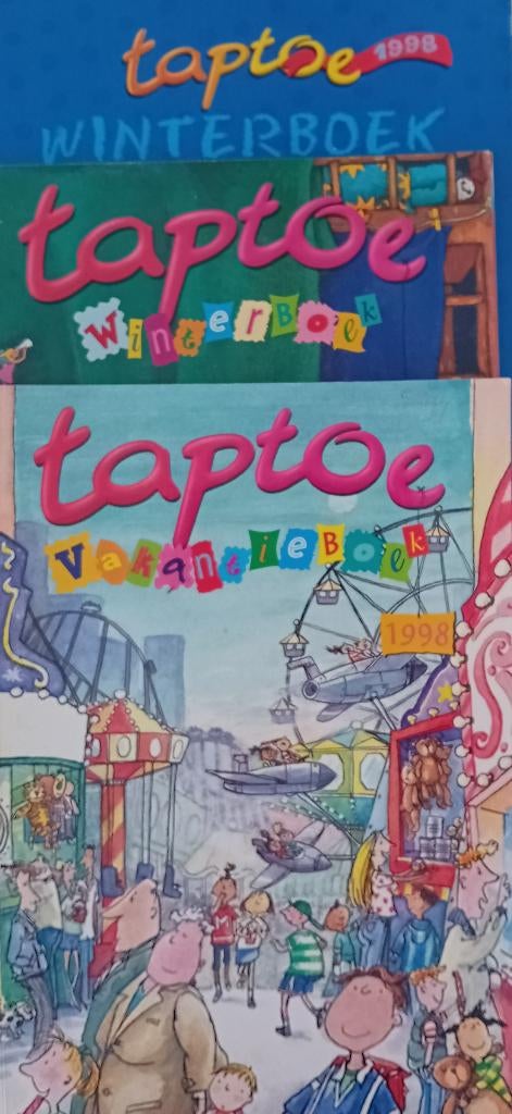Te Koop: Drie Taptoe boeken. , Boeken, Stripboeken, Meerdere stripboeken, Ophalen of Verzenden, Gelezen