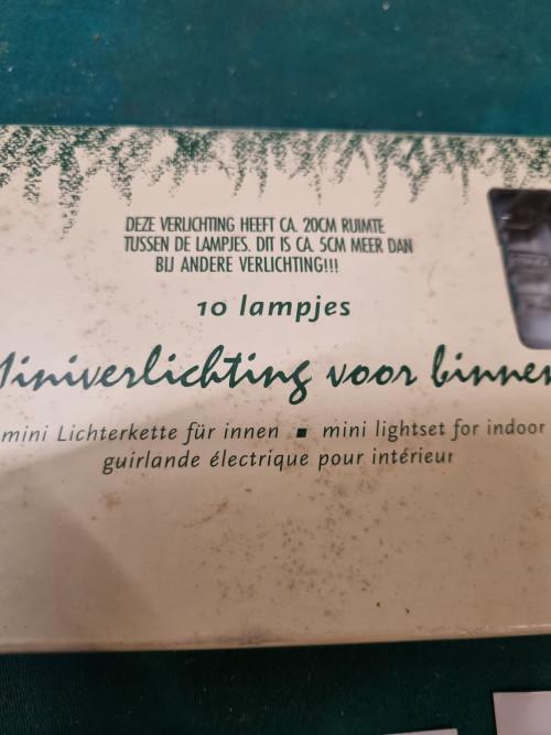 kerstverlichting mini 10 l [b257], Ophalen of Verzenden