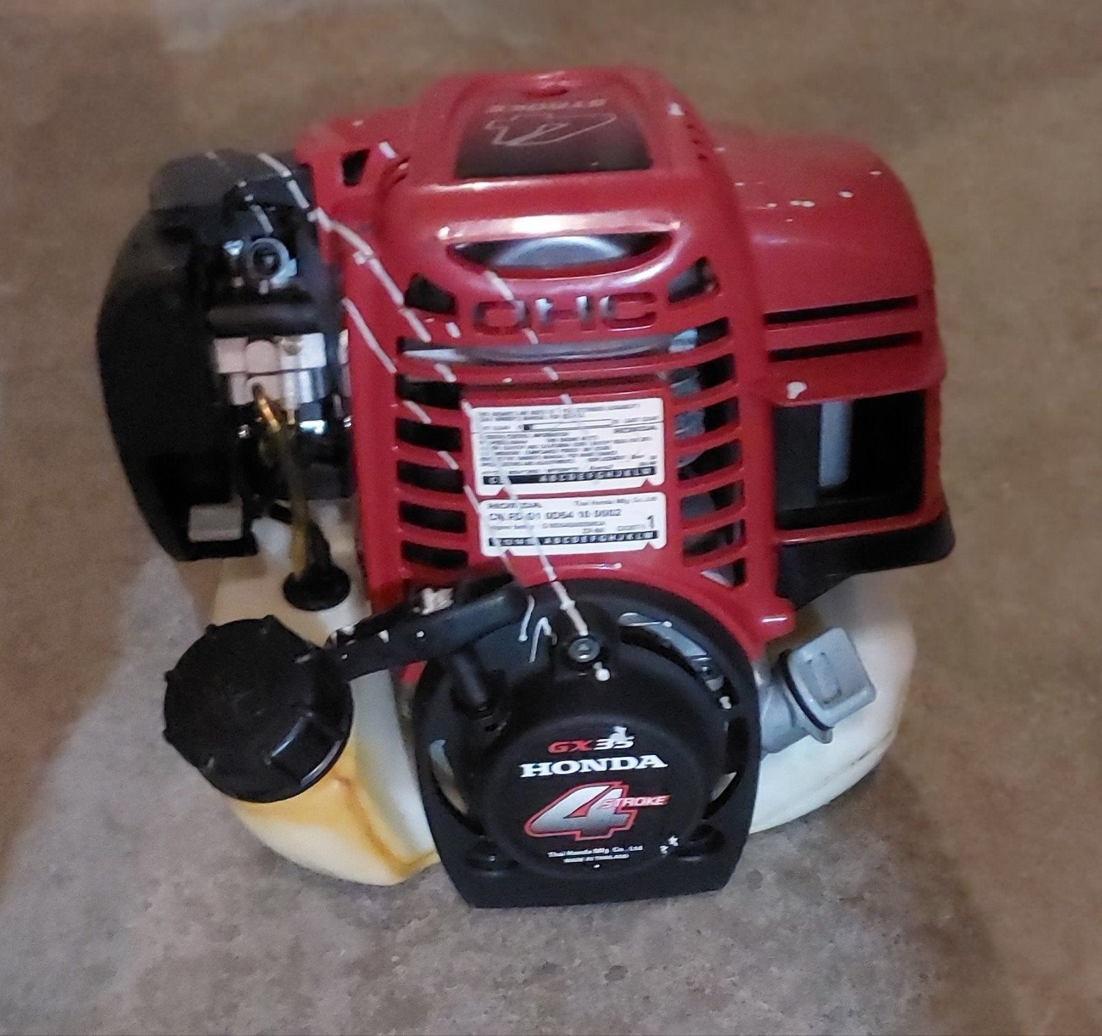 Honda GX35 motor, Doe-het-zelf en Verbouw, Motoren, Ophalen, Gebruikt, Benzinemotor, 1800 rpm of meer