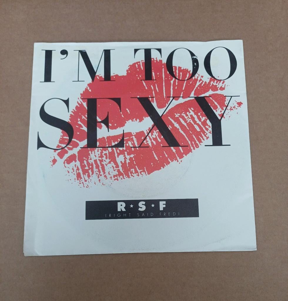 Right Said Fred  - I'm Too Sexy, Beschermende buitenhoes, Ophalen of Verzenden, Gebruikt, Pop