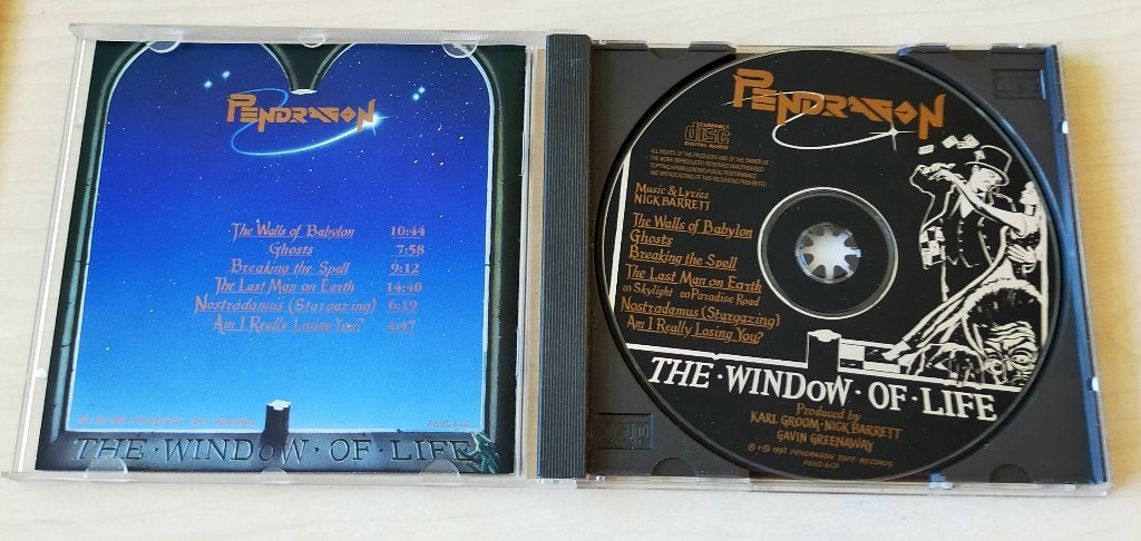 Pendragon - The Window Of Life CD 1993 Prog, Cd's en Dvd's, Ophalen of Verzenden, Gebruikt