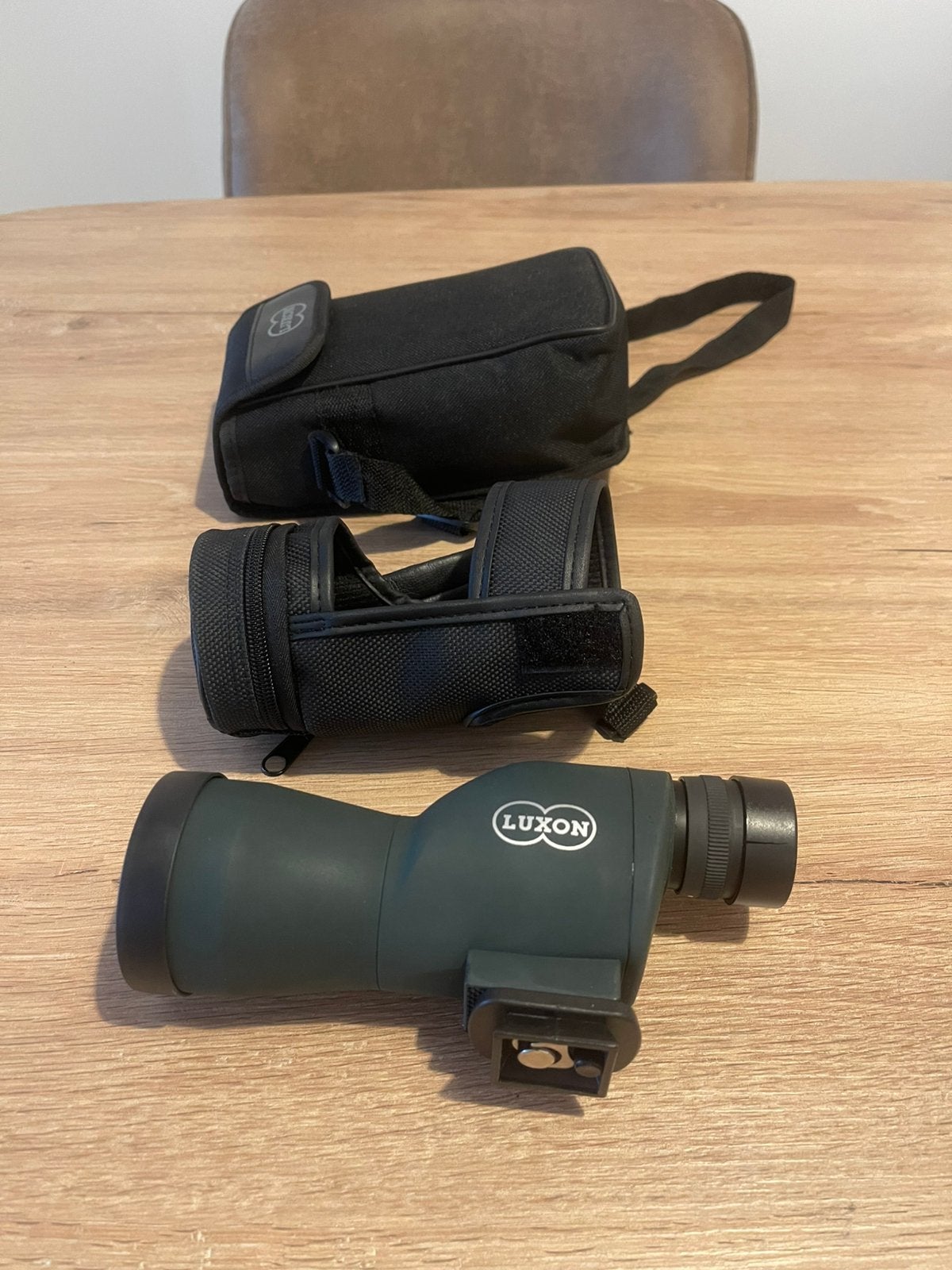 Luxon Monoculair monoscope spotting scope verrekijker, Overige typen, Ophalen of Verzenden, Zo goed als nieuw, 20x of meer