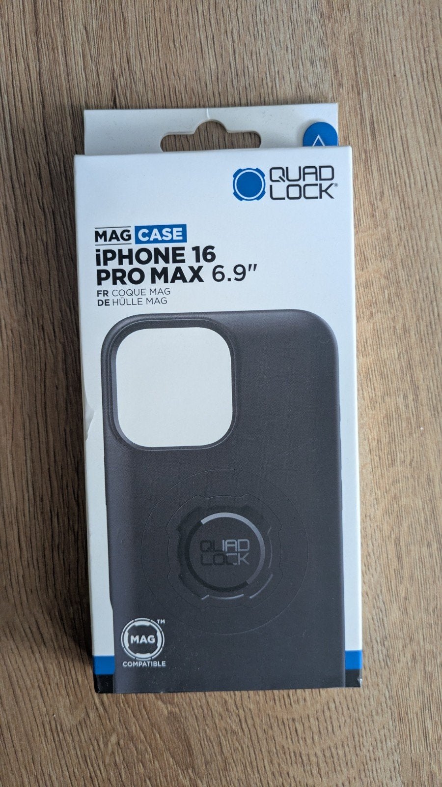 Quad Lock Mag Case iPhone 16 Pro Max 6.9" - Nieuw, Telecommunicatie, Kunststof, IPhone 16 Pro Max, Zwart, Quad Lock