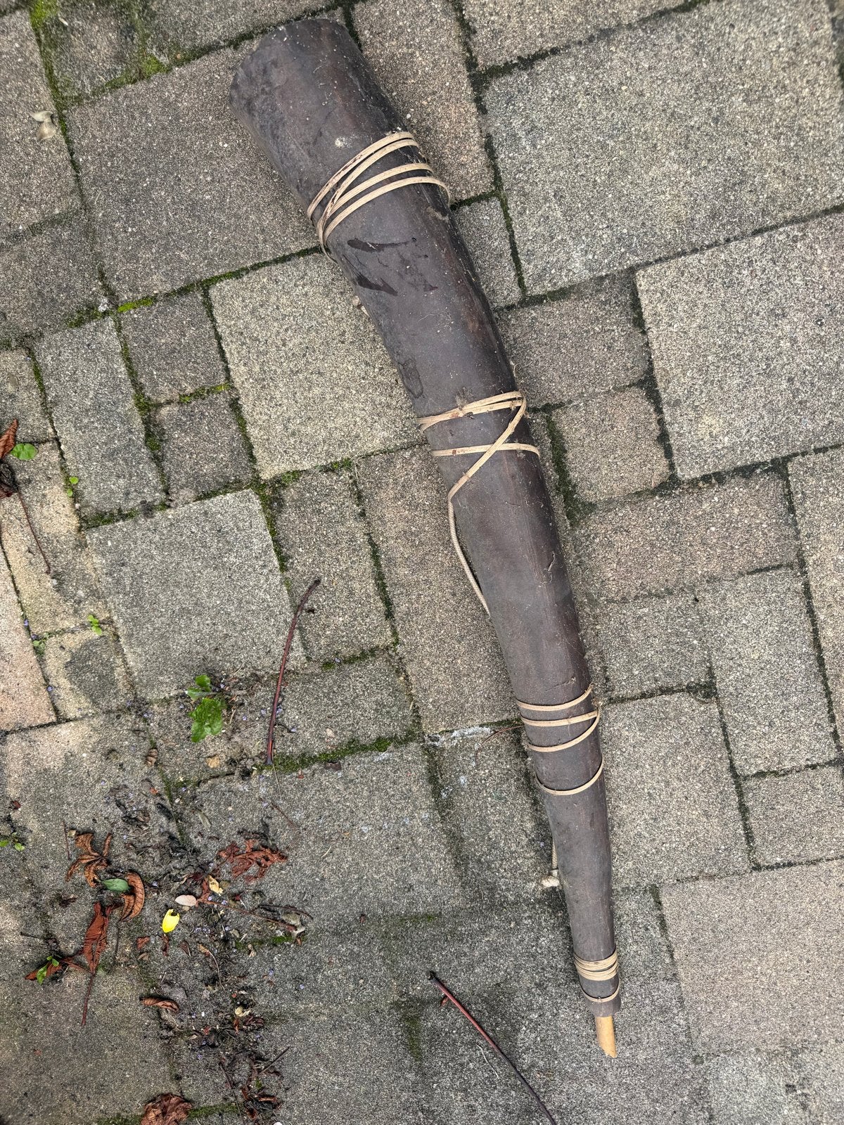 Authentieke Midwinterhoorn - Handgemaakt, Ophalen of Verzenden, Gebruikt, Houtblazer