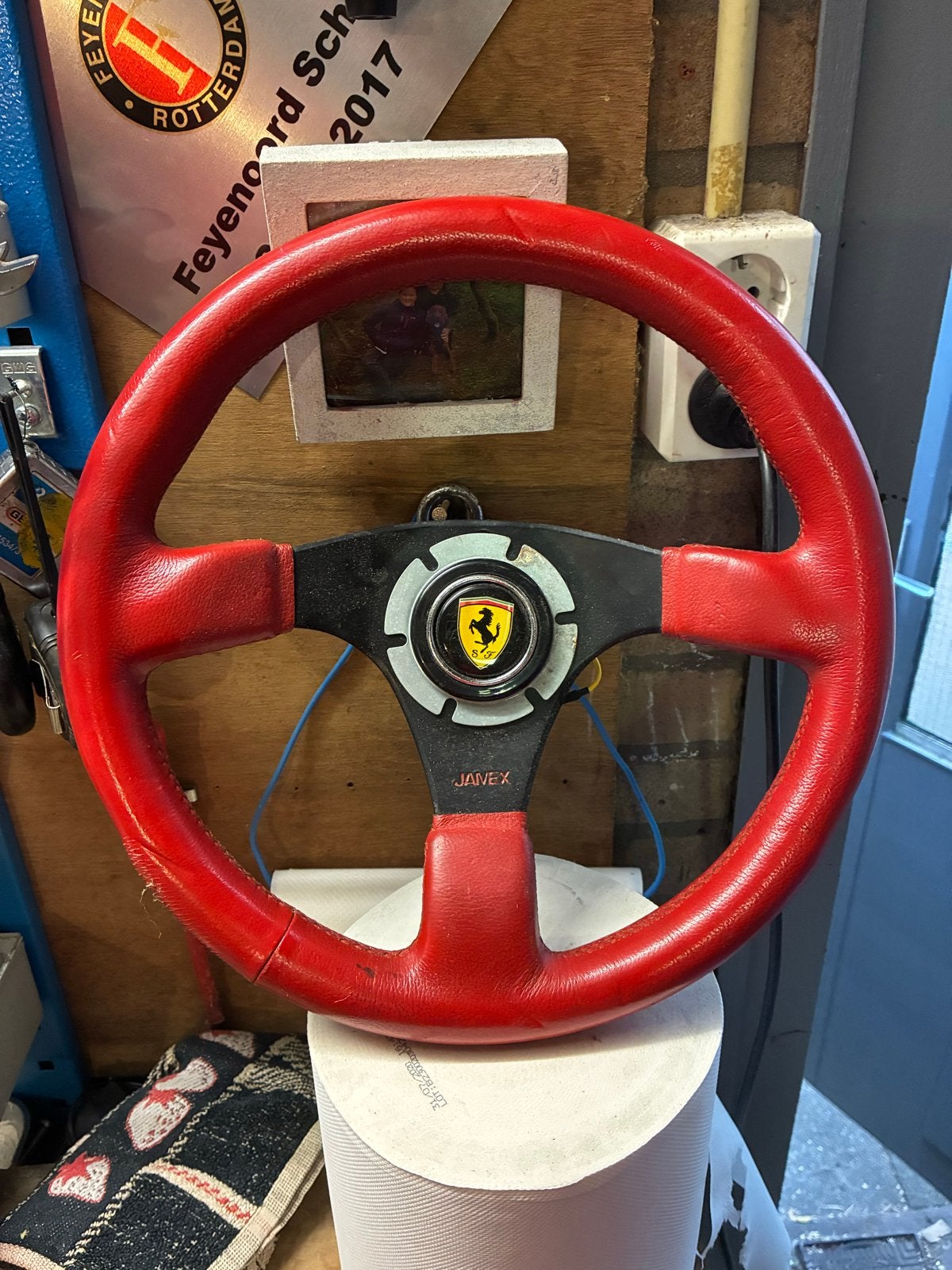 Jamex Ferrari Stuurwiel Typ R33 KBA 70232, Ophalen of Verzenden, Gebruikt