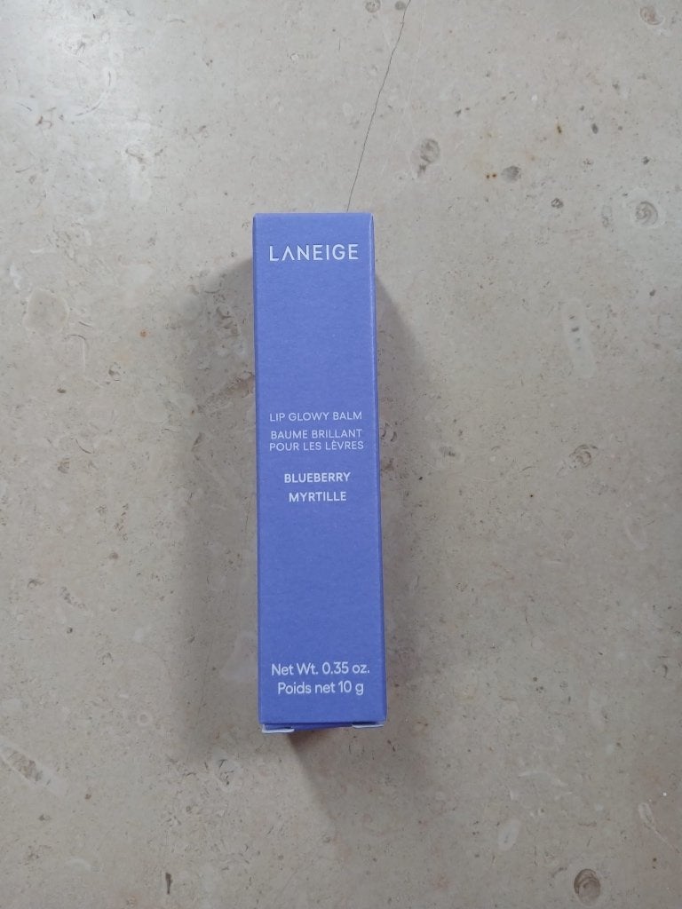 Nieuw in verpakking:Laneige Lip Glowy Balm blueberry, Ophalen, Nieuw, Make-up, Overige kleuren