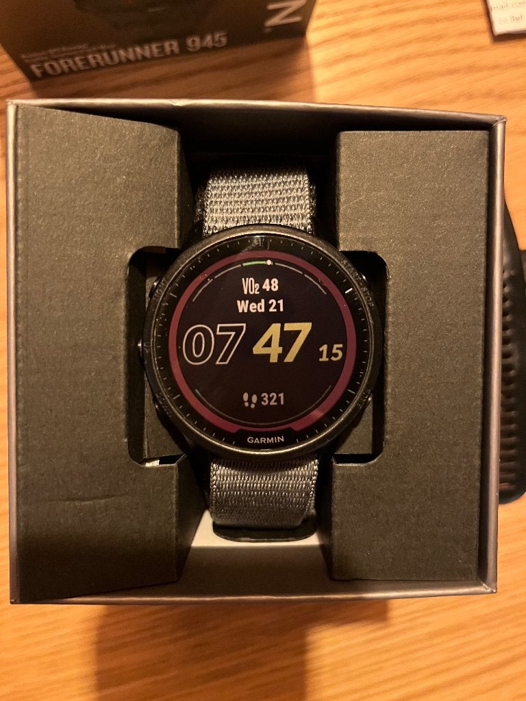 Garmin 955 solar - sporthorloge, Stappen, Zwart, Garmin, Ophalen of Verzenden