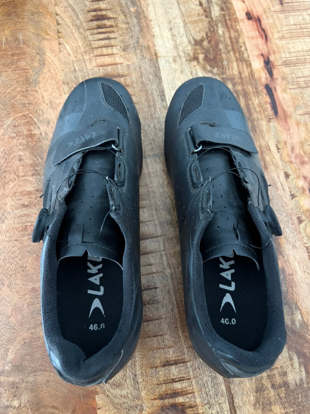 Lake CX238 wielrenschoenen, maat 46, Sport en Fitness, Wielrennen, Verzenden, Gebruikt, Schoenen