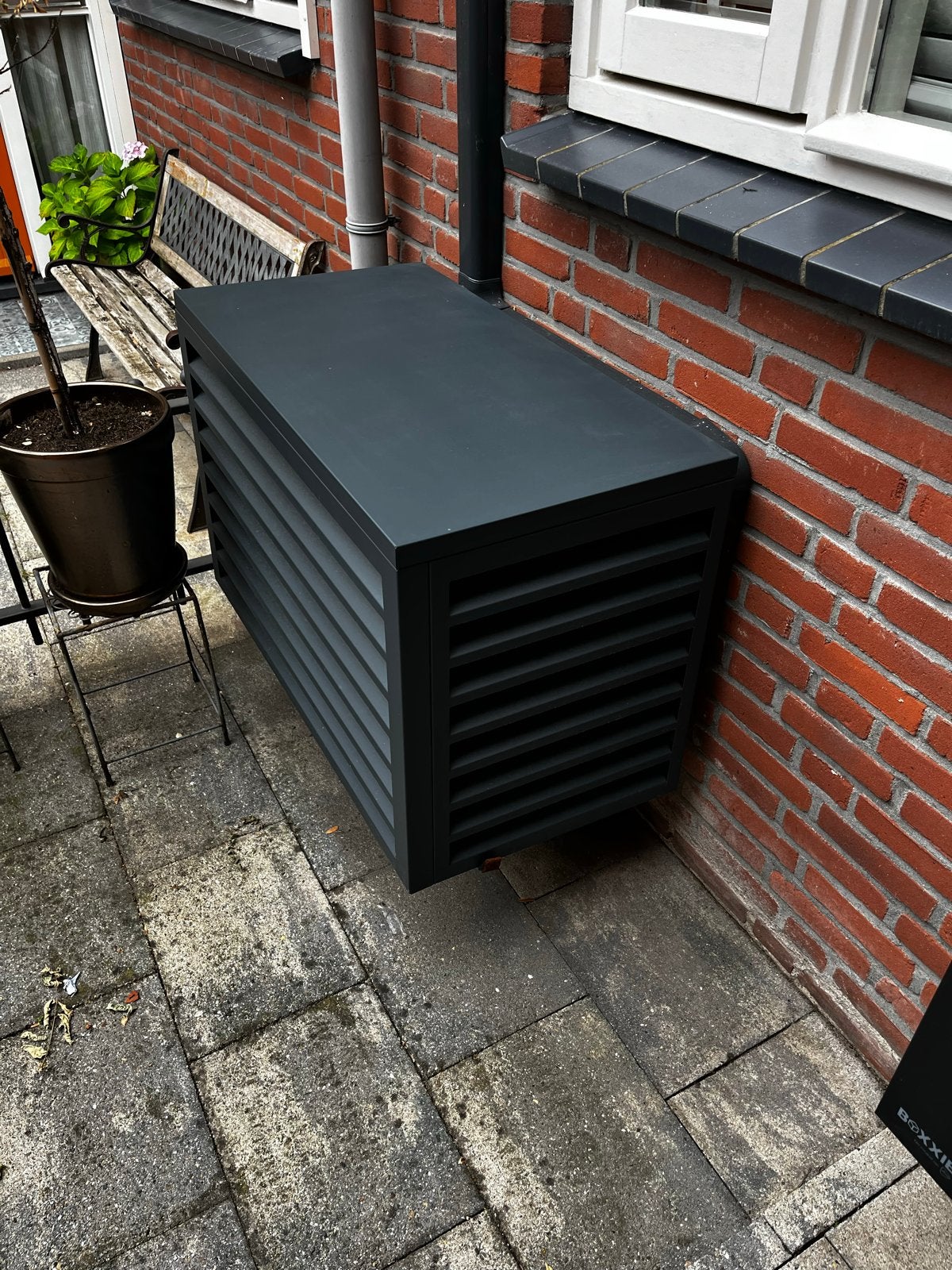 Airco ombouwkast - Stijlvolle en beschermende oplossing, Witgoed en Apparatuur, Airco's, Ophalen of Verzenden, Zo goed als nieuw