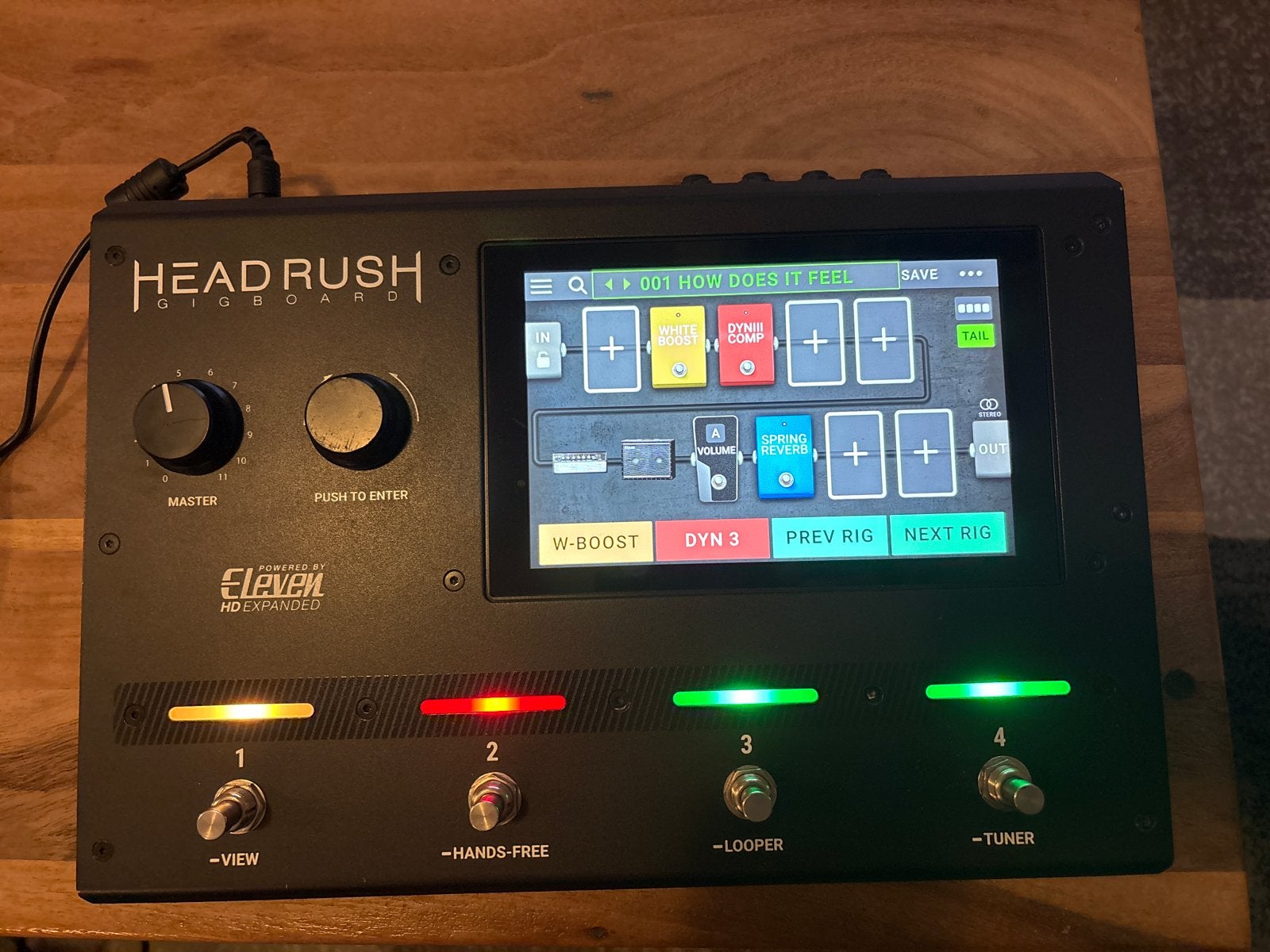HeadRush Gigboard incl. expressie pedaal, Ophalen of Verzenden, Zo goed als nieuw, Multi-effect