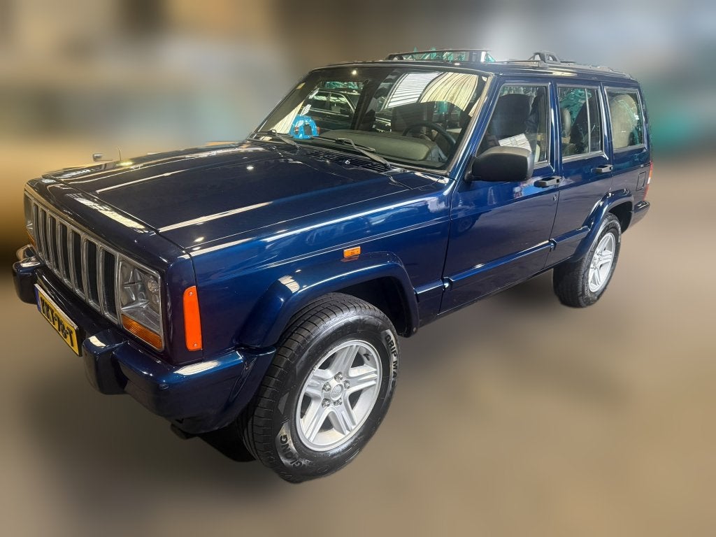 Jeep Cherokee XJ 4.0 Limited 4x4 | 2000 | Orig. | Z.n.st, Auto's, 450 kg, Blauw, Leder, Cherokee