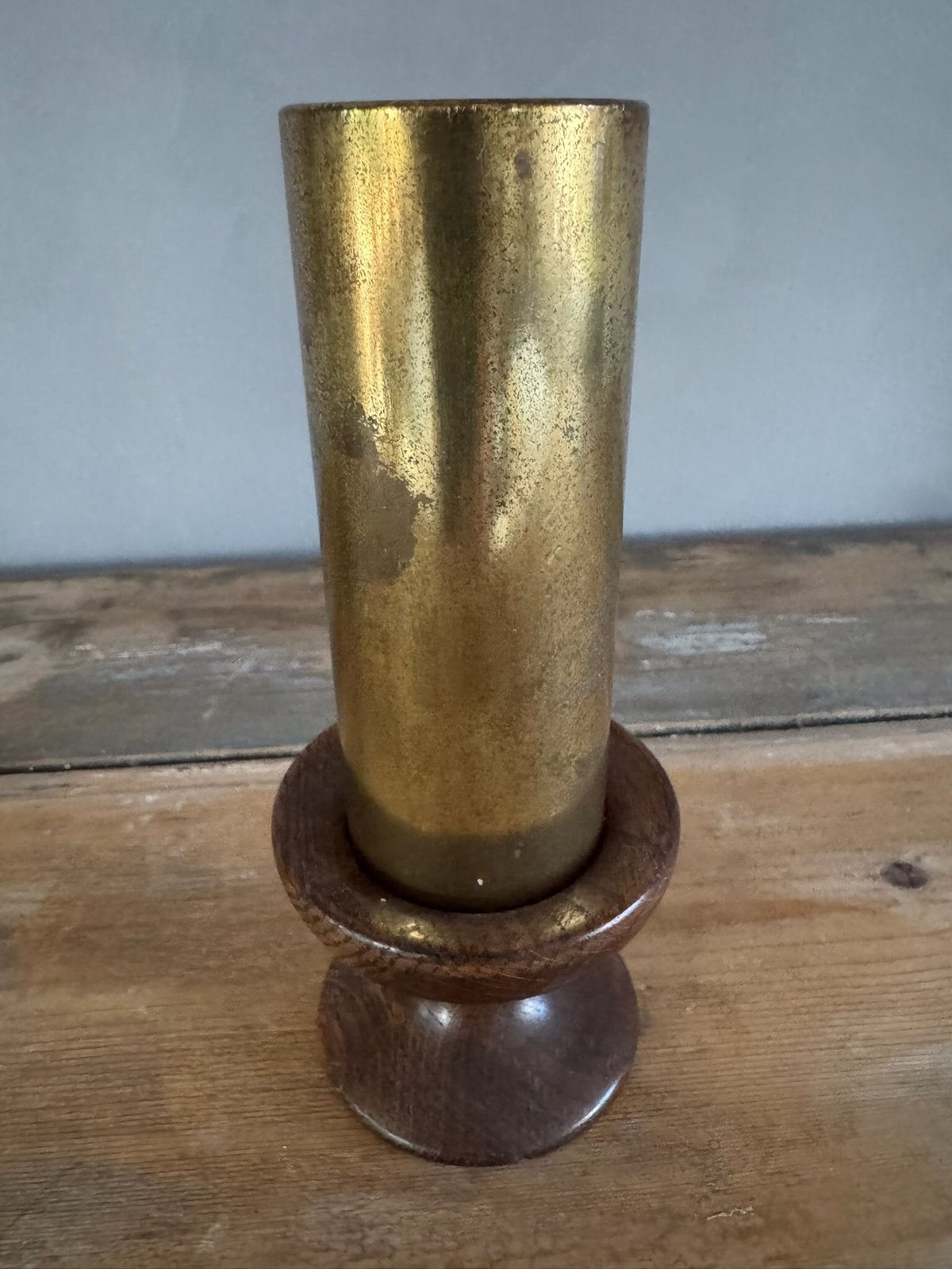 Vintage Mid Century Brutalist seventies kandelaar Eclectic, Ophalen of Verzenden
