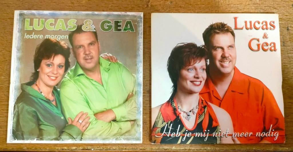 Lucas En Gea  cd-s, Ophalen of Verzenden, Zo goed als nieuw, Levenslied of Smartlap