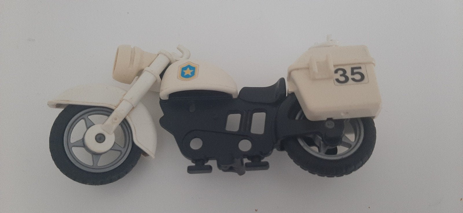 Politiemotor incompleet playmobil, Ophalen of Verzenden, Gebruikt