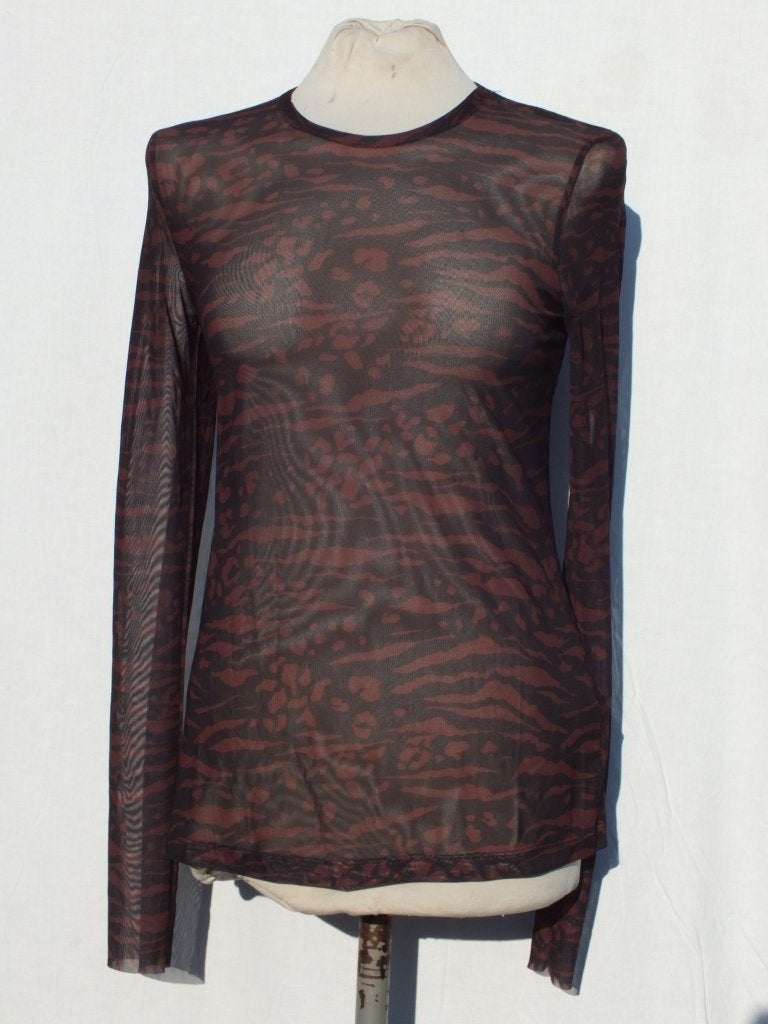 Apart gaas shirt, mooie kleur. mt 34. Merk Paris Atelier, ., Zwart, Ophalen of Verzenden, Zo goed als nieuw