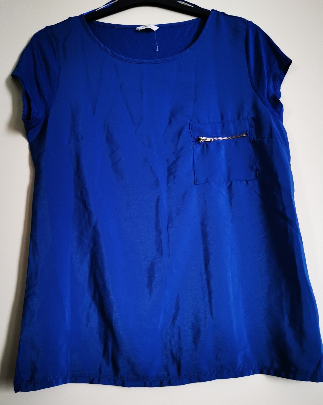 Hema dames blouse maat M nieuw 100% polyester, Kleding | Dames, Maat 38/40 (M), Blauw, Nieuw, Ophalen of Verzenden