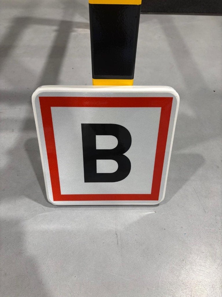 Brand bord met pictogram Aansluitpunt droge blusleiding, Ophalen of Verzenden