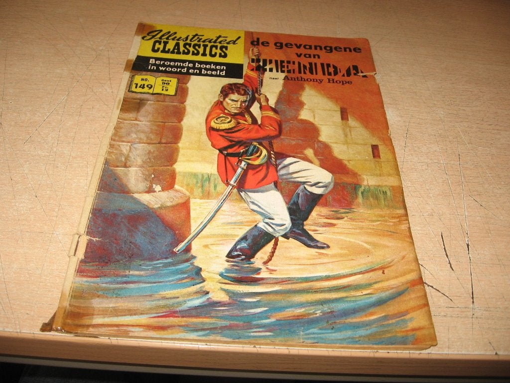 Illustrated Classics    149    de gevangene van Zenda, Eén stripboek, Ophalen of Verzenden, Gelezen