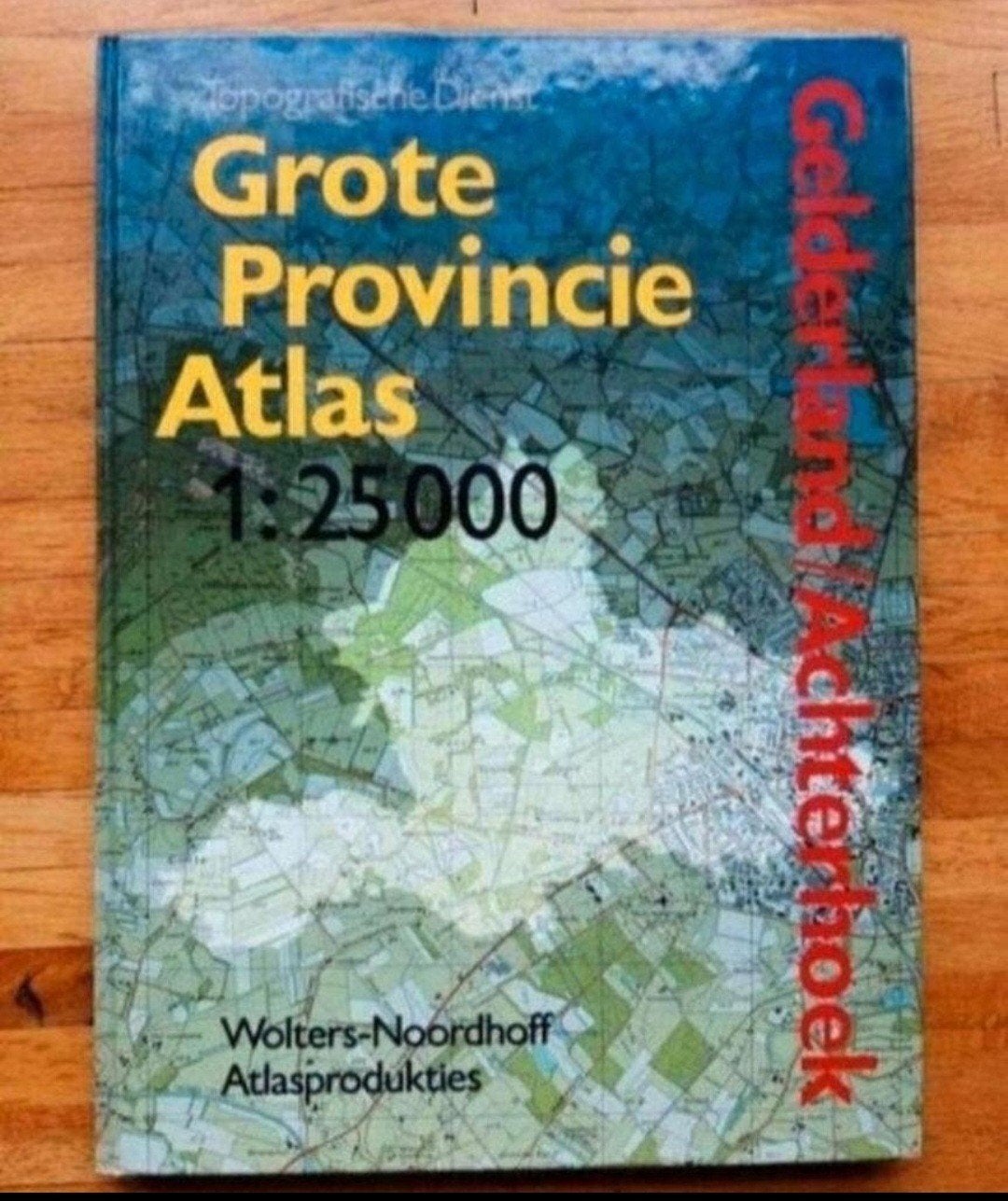 Grote provincie atlas gelderland de achterhoek
Wolters noord, Ophalen of Verzenden, 1800 tot 2000, Nederland, Landkaart