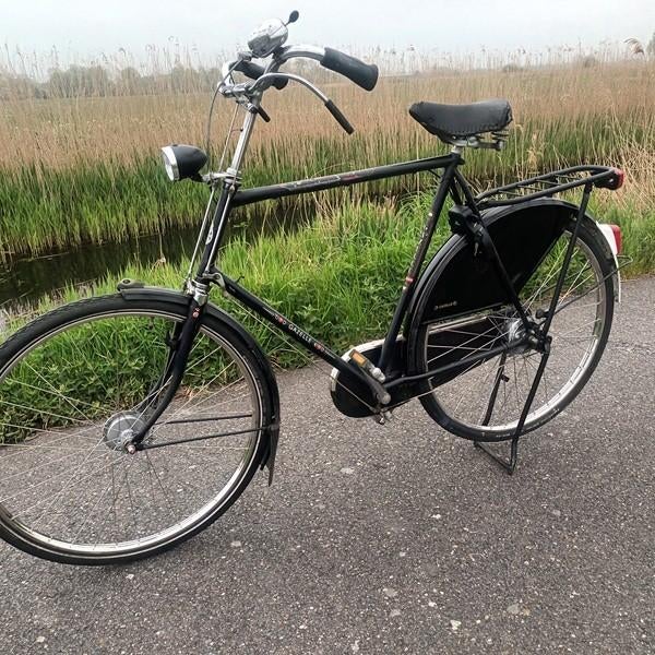Gazelle tour populair opafiets 66 cm 3V, Ophalen, Gebruikt, Versnellingen, 65 cm of meer