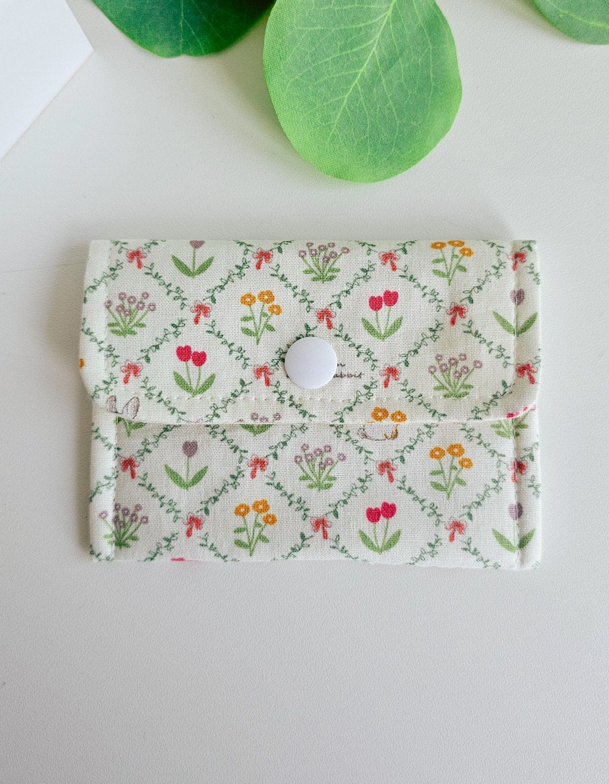Handmade Cotton Card Wallet, Card Holder, Portemonnee, Sieraden, Tassen en Uiterlijk, Verzenden, Nieuw