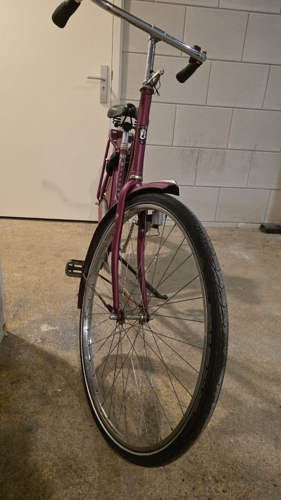 Damesfiets (omafiets) Batavus, Ophalen, Terugtraprem, Gebruikt, Batavus