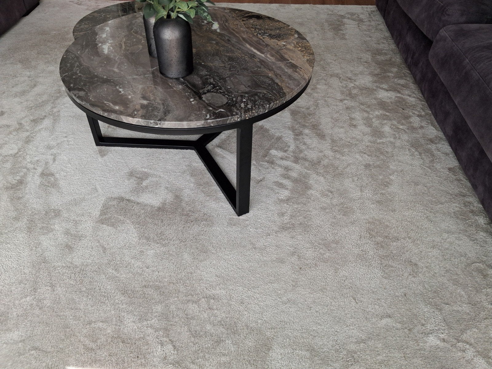 Vloerkleed,  licht beige, 260 x 270, Ophalen, Gebruikt, Beige, 200 cm of meer