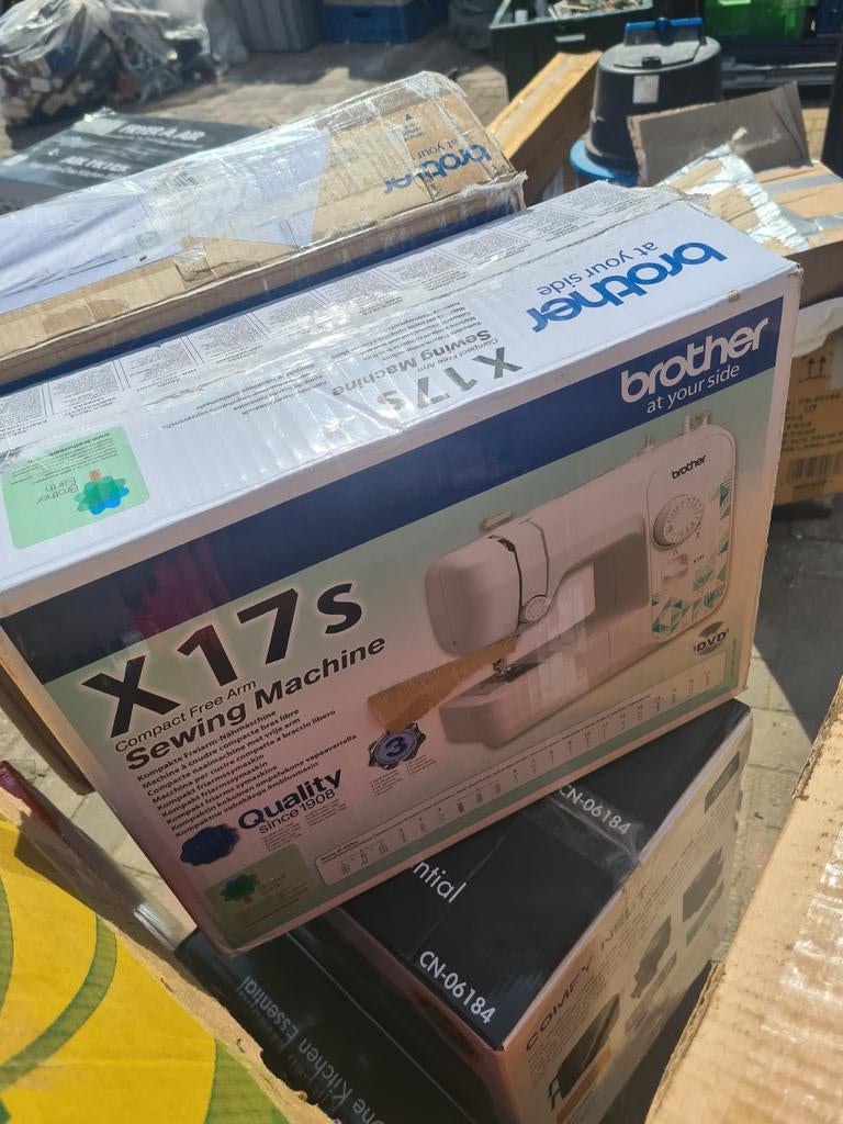 Brother X17S Naaimachine - Compact en Gebruiksvriendelijk, Ophalen of Verzenden, Naaimachine, Brother