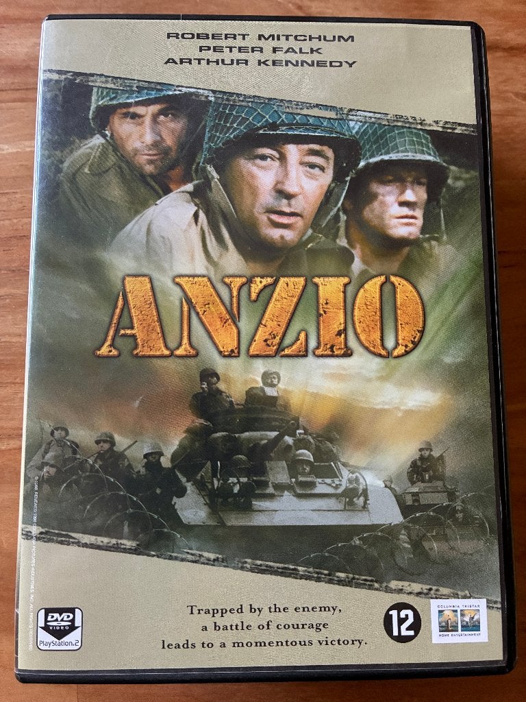 Anzio DVD (oorlog , drama), Vanaf 12 jaar, Ophalen of Verzenden, Zo goed als nieuw, Oorlog