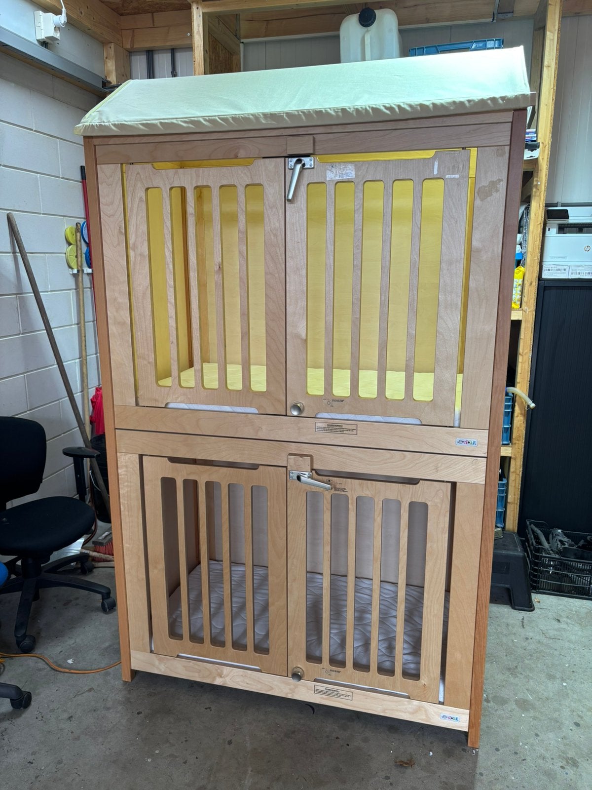 Rolf duo bedjes en boxen, Ophalen, Hoogslaper of Stapelbed, 180 cm of meer, 100 cm of meer