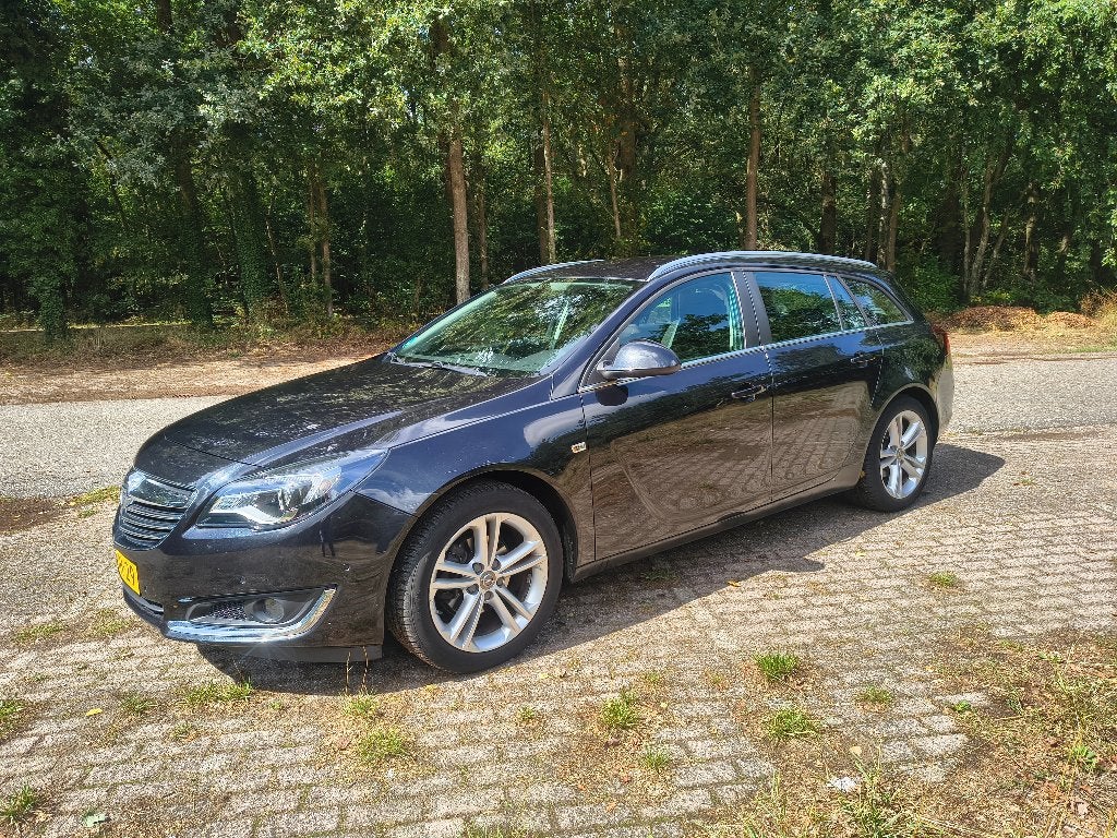 Opel Insignia 1.4 Turbo 103KW Sports Tourer 2015 Zwart, Stof, Euro 6, 4 cilinders, Zwart