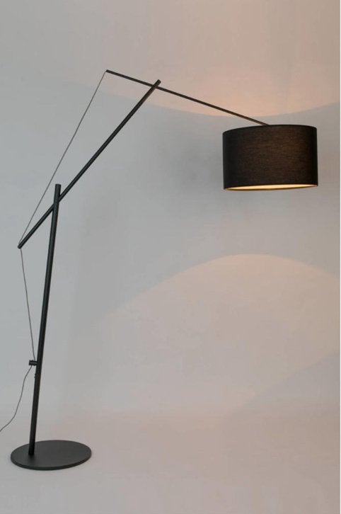 Tokio Vloerlamp/ Staande lamp Zwart, Ophalen, Zo goed als nieuw, Metaal, 150 tot 200 cm
