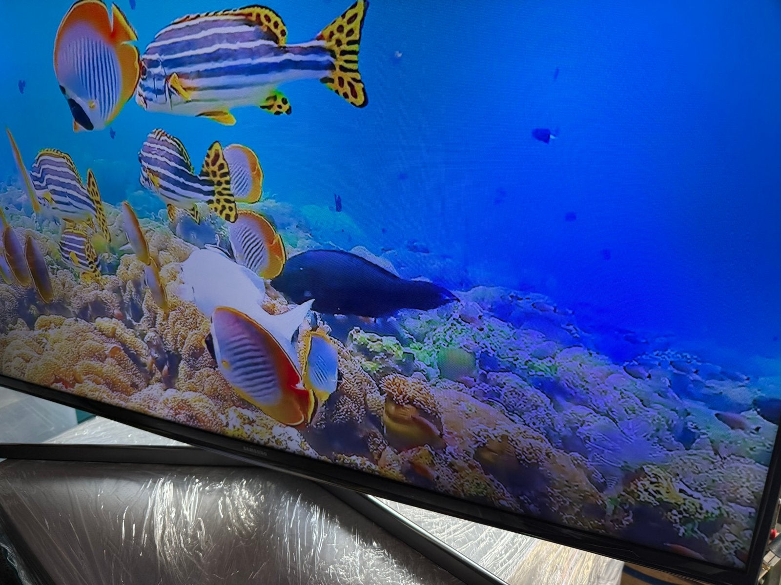 Samsung 40 inch smart tv  izgs, LED, Ophalen of Verzenden, Zo goed als nieuw, 100 Hz